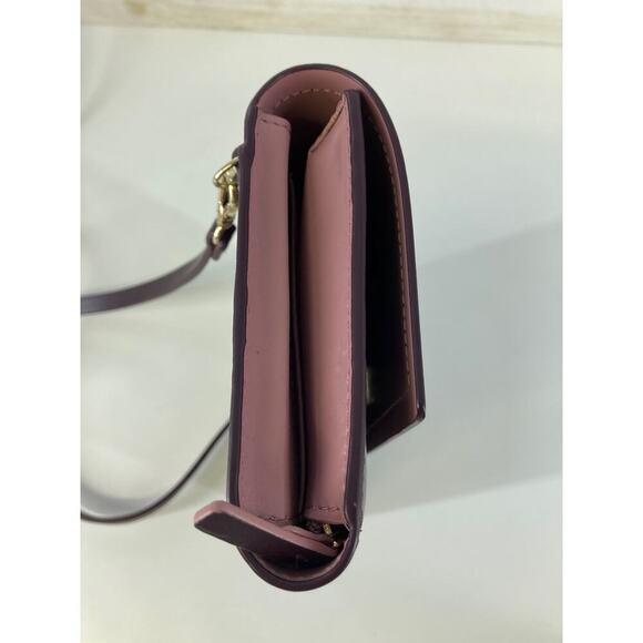 KATE SPADE, SMALL PLUM SMOOTH LEATHER CROSSBODY BAG - Picture 8 of 14